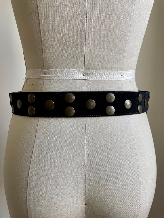 Vintage Sonia Rykiel “Black Tie” Belt - image 3