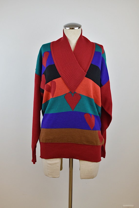 1980's / 1990’s Vintage Cleopatra Knit Sweater wit