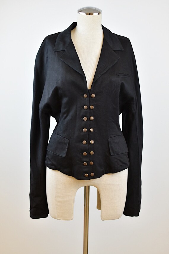 1990’s Vintage Vertigo Paris Steampunk Gothic Top
