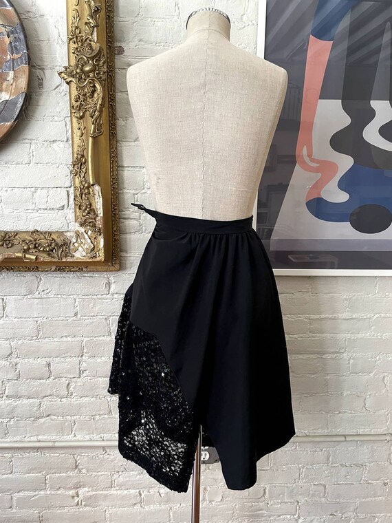 Vintage | Comme Des Garcons | Asymmetrical Sequin Skirt - Etsy