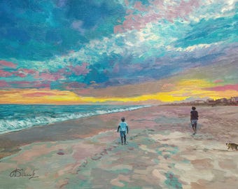 Custom Oil Painting from photo  Impressionism landscape on canvas realistic Realism hand painting