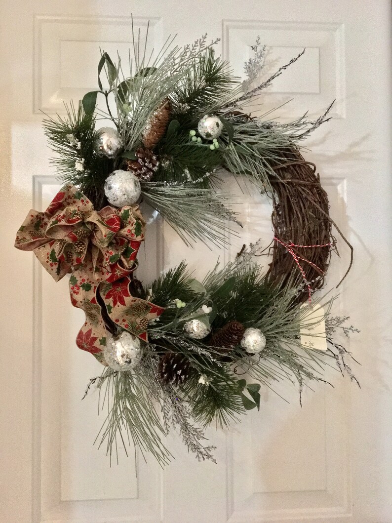 Winter Wreath Etsy
