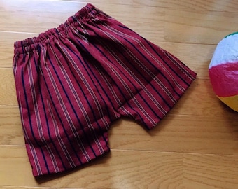 Baby pants with Japanese traditional pattern