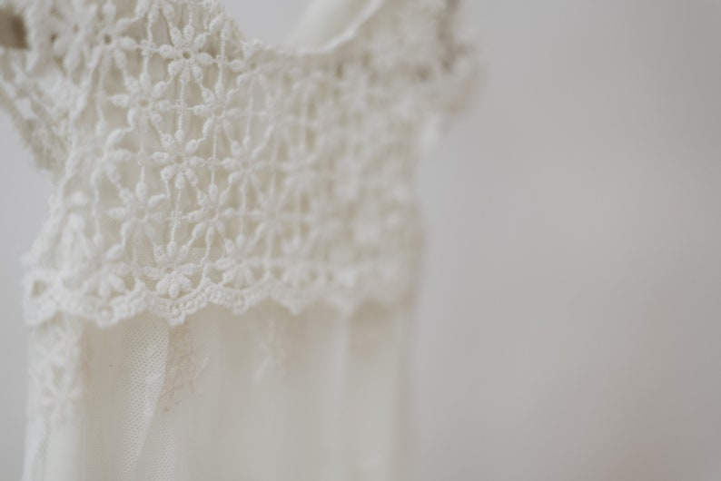 Ivory Flower Girl Dress White Lace Flower Girl Dress
