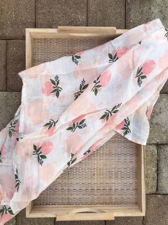 etsy muslin swaddle