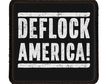 Deflock America!3 Inch Patch