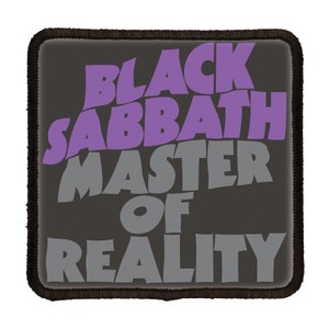 Master of Reality 3 Inch Full Color Tribute Patch