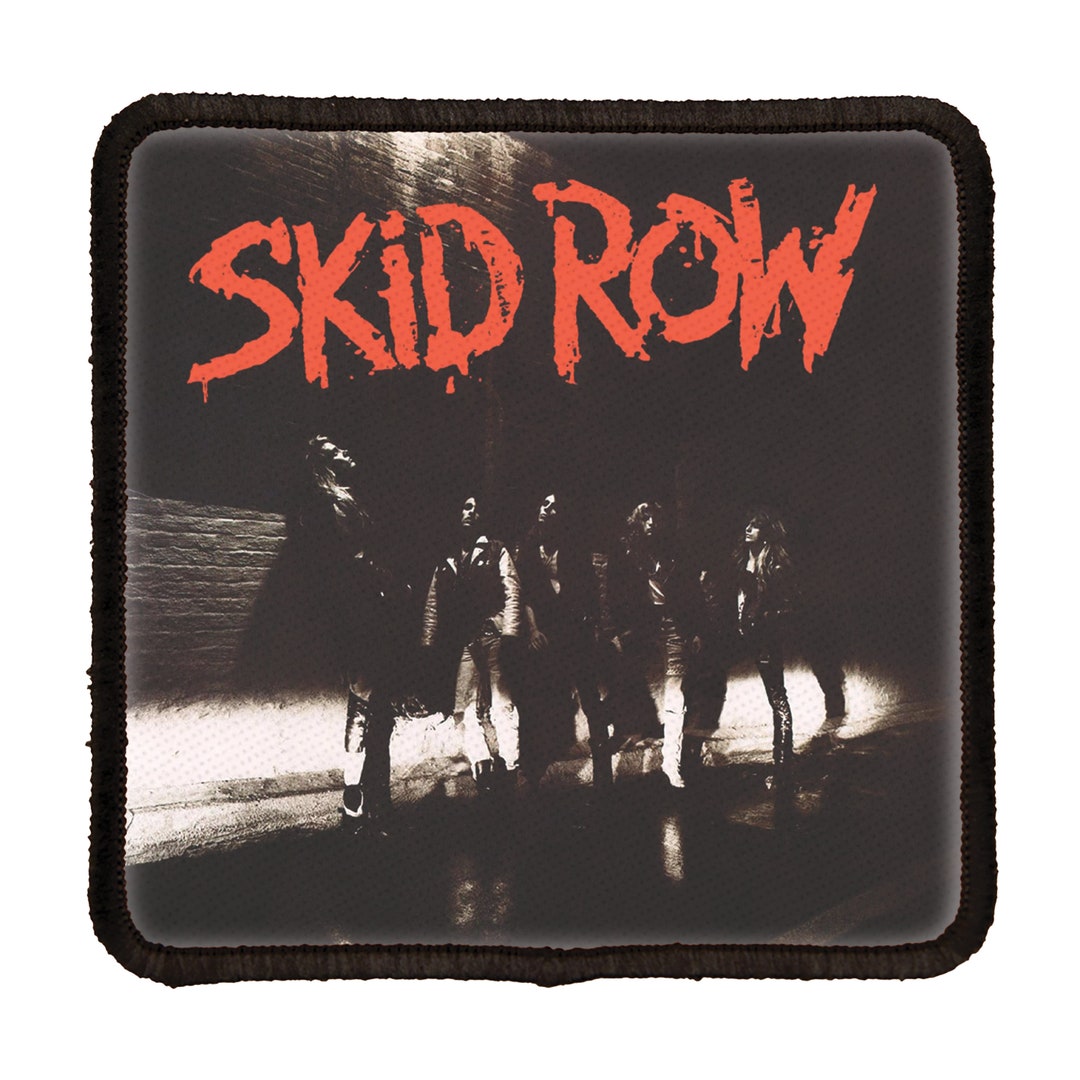 Skid Row 3 Inch Full Color Tribute Patch Etsy