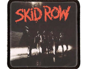 Skid Row 3 Inch Full Color Tribute Patch