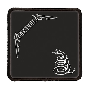 The Black Album 3 Inch Full Color Tribute Patch