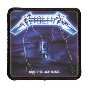 Ride The Lightning 3 Inch Full Color Tribute Patch