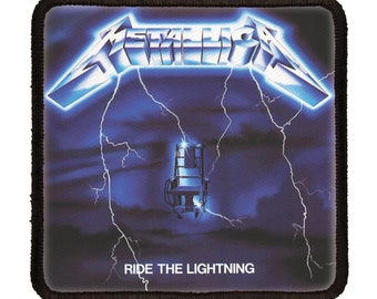 Ride The Lightning 3 Inch Full Color Tribute Patch
