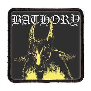 Bathory 3 Inch Full Color Tribute Patch