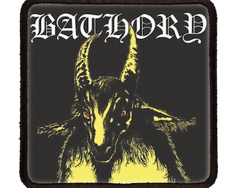 Bathory 3 Inch Full Color Tribute Patch