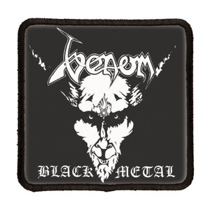 Black Metal 3 Inch Full Color Tribute Patch
