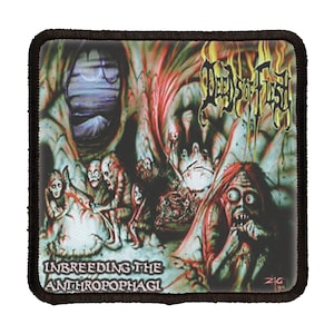 Inbreeding the Anthropophagi 3 Inch Full Color Tribute Patch
