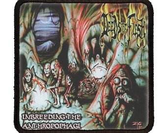 Inbreeding the Anthropophagi 3 Inch Full Color Tribute Patch