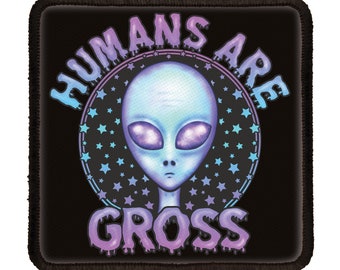 Humans Are Gross 3 Inch Full Color Tribute Patch