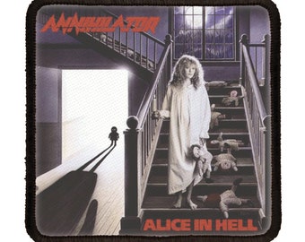 Parche de homenaje a Alicia en el Infierno de 3 pulgadas a todo color