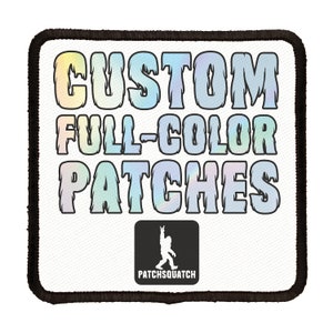 3 Inch Full Color Patch (Single or Bulk)