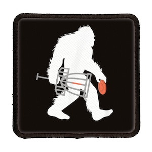 Bigfoot Disc Golf 3 Inch Full Color Tribute Patch
