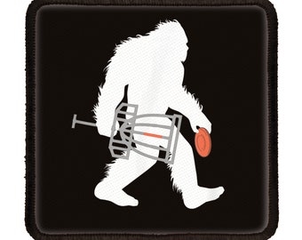 Bigfoot Disc Golf 3 Inch Full Color Tribute Patch