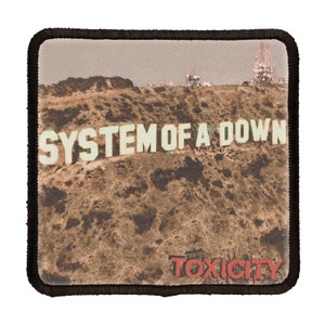 Toxicity 3 Inch Full Color Tribute Patch