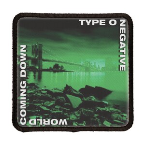 World Coming Down 3 Inch Full Color Tribute Patch