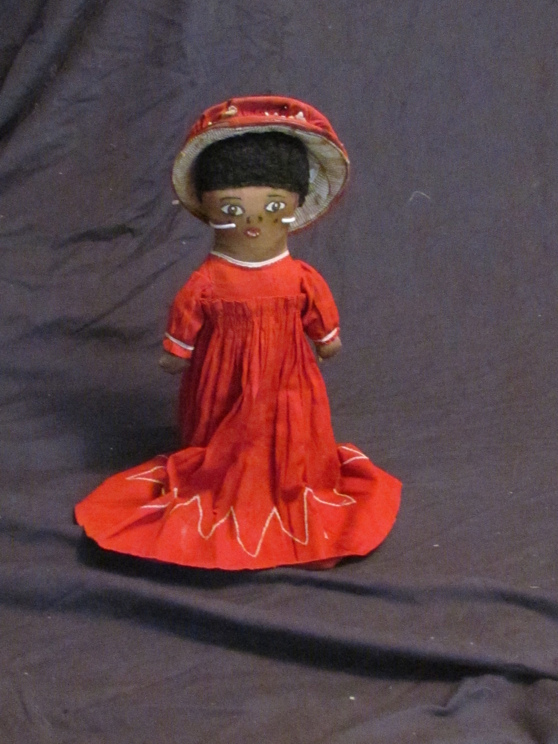 Antique Black Rag Doll Dressed for Church Etsy