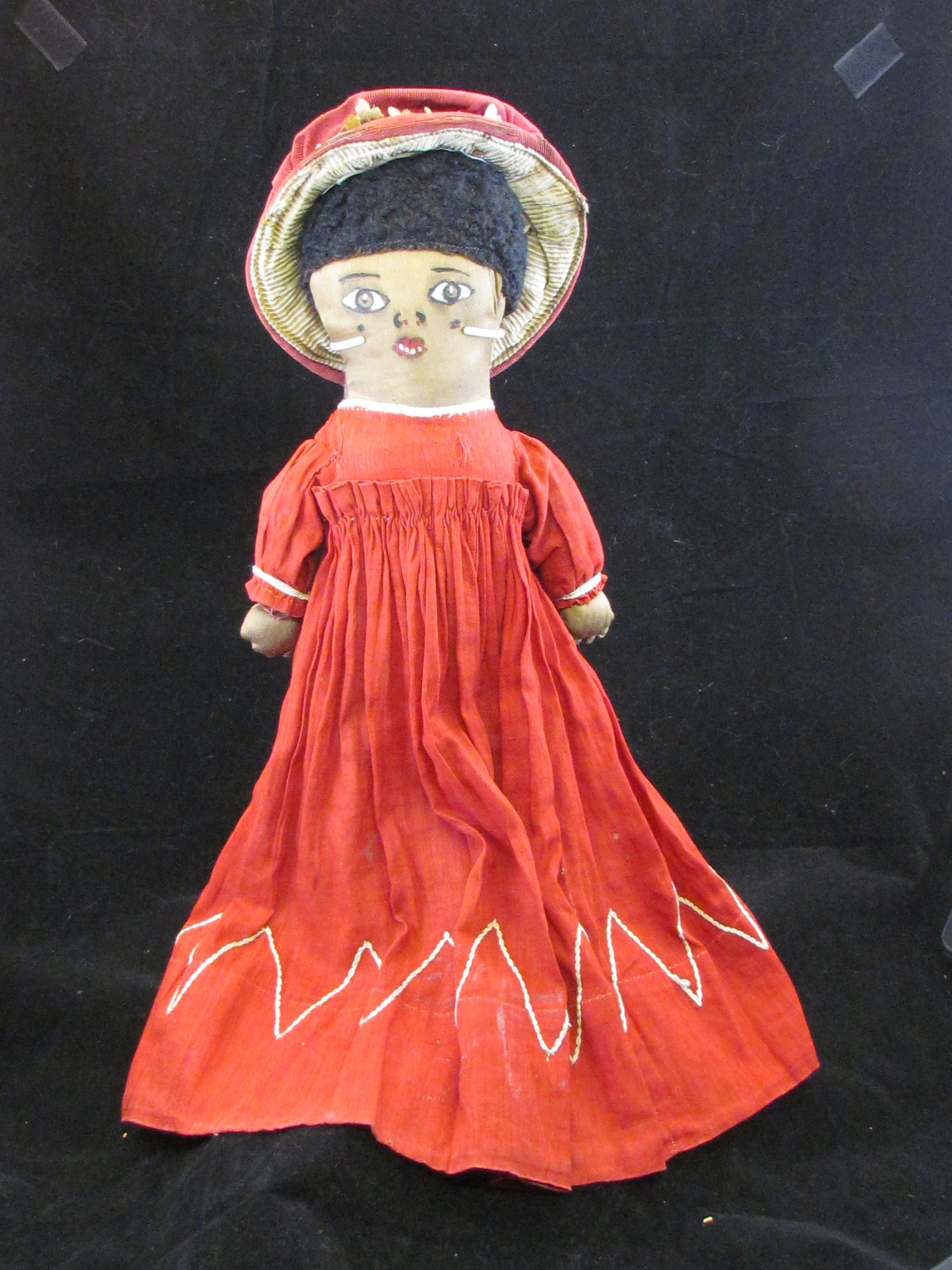 Antique Black Rag Doll Dressed for Church Etsy