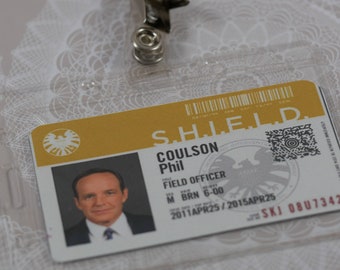 Agents of SHIELD S.H.I.E.L.D ID Card Holder Lanyard Sangle de cou ID Document