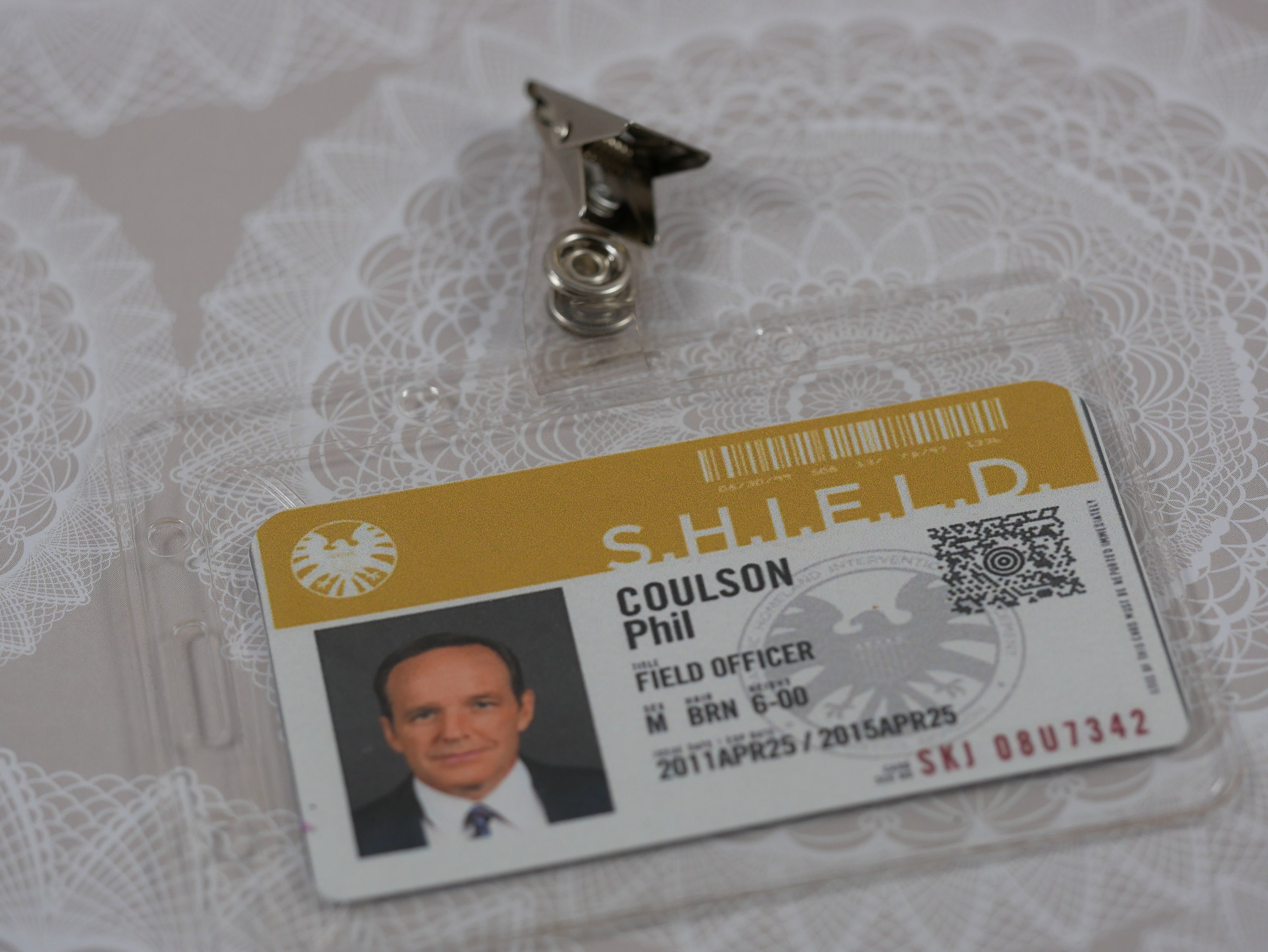 Agents Of Shield ID Badge Marvel ID BadgesCustom ID Card Etsy