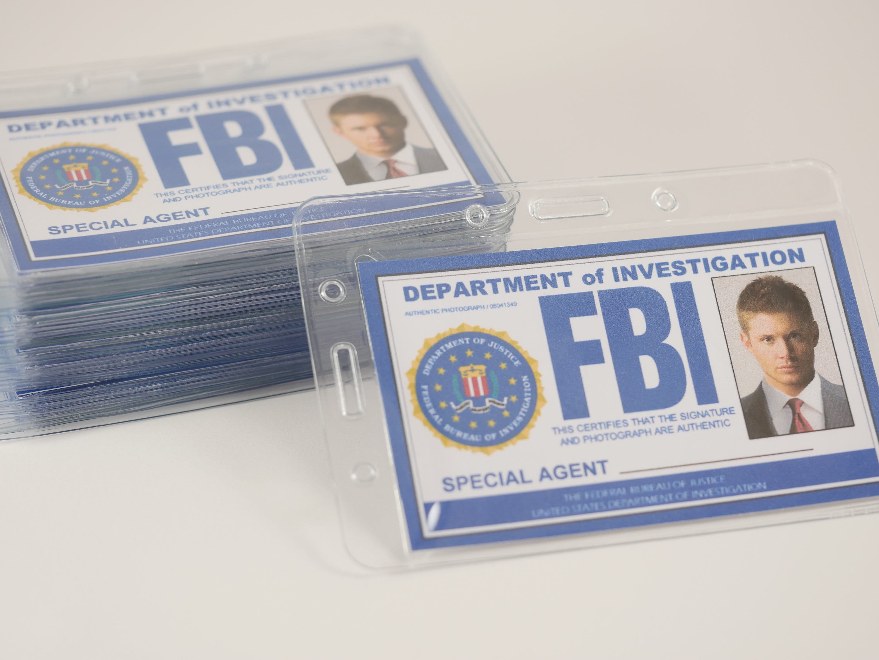 Supernatural FBI ID Badge, Cosplay Prop - Etsy