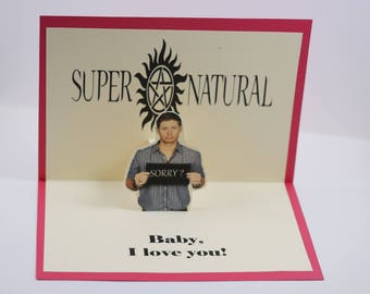 Supernatural Valentines Card Valentines Day Card Be My - Etsy