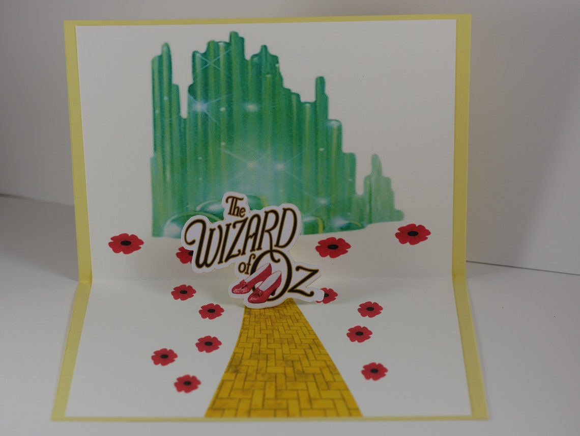 The Wizard of Oz the Wizard of Oz Birthday Card Dorothy - Etsy