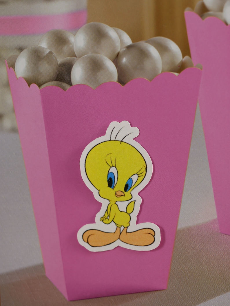 10 Popcorn Boxes Treat Box Treat Boxes Party Supplies Etsy