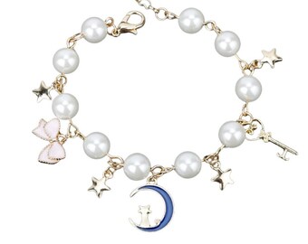 Pastel kawaii Elf usagi Bunny bracelet.