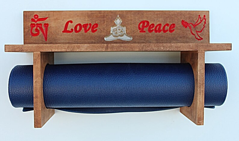 etsy yoga mat holder