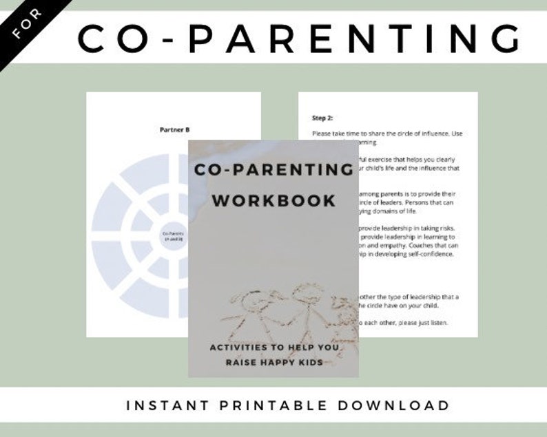 Co-parenting Workbook PDF | Communication & Conflict Resolution Guide ...