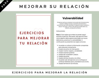 Couples Communication Workbook PDF | Relationship Therapy Exercises to Improve Connection & Conflict Resolution