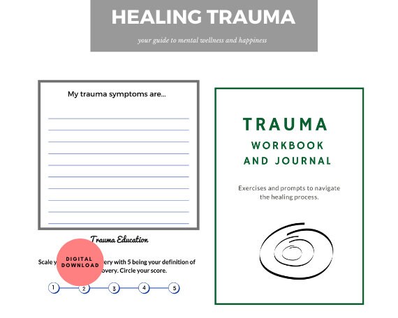 Trauma Therapy Workbook: Printable Download for Mental Health - Etsy