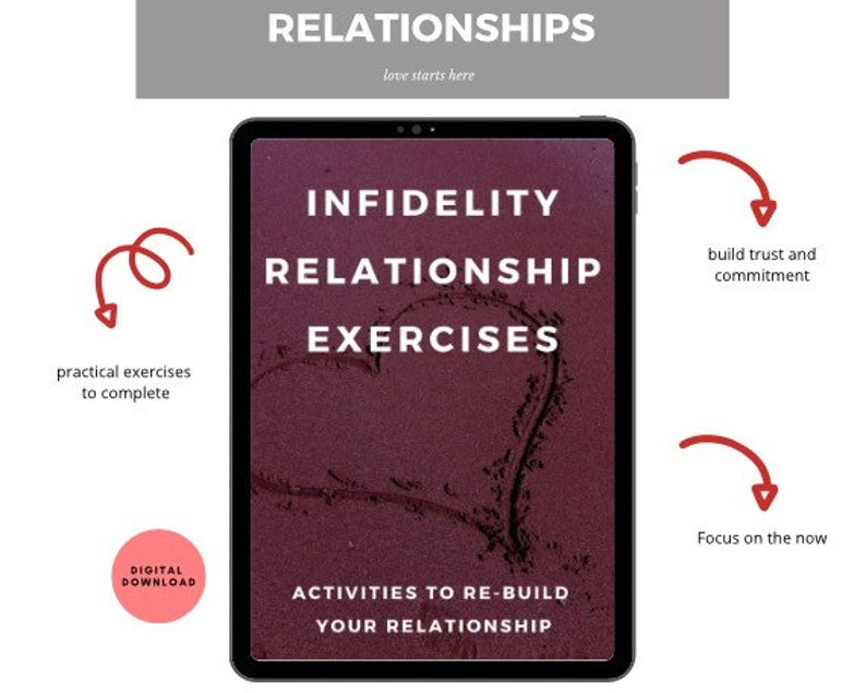 Ejercicios sobre relaciones de infidelidad: Libro de trabajo para la recuperación de una aventura que ayuda a las parejas a mejorar su matrimonio y generar confianza imagen 6