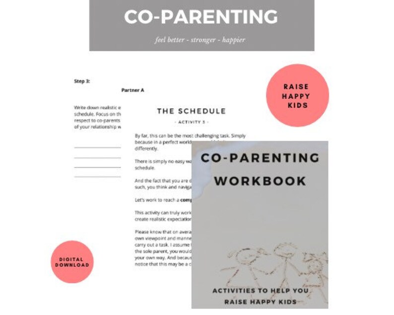 Co-parenting Workbook PDF | Communication & Conflict Resolution Guide ...