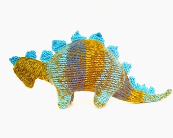 Handgefertigter Dinosaurier , gestrickter Dinosaurier Geschenk, Baby Dinosaurier, Dinosaurier Geschenk für Kinder, Baby Spielzeug, Baby Geschenk, Kinderzimmer Dekoration, Fiber Art