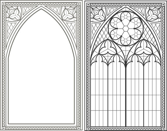 Gothic Old Window. Cathedral Window Architecture. Building and Facades. Png, Eps, Jpeg. Stained Glass Window - Etsy The Gothic old window featured in this design showcases the intricate architecture of cathedral windows, with its ornate details and classic design. This image is available in PNG, EPS, and JPEG formats, making it perfect for adding a touch of elegance to any project or design. Check out this stunning stained glass window on Etsy to bring a touch of cathedral beauty to your work.