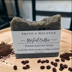 Herbal Coffee Scrub Soap