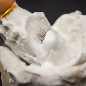 Unscented Artisan Shave Soap - Rich Lather, Natural Handmade Shaving Soap for Smooth Razor Glide, Men&#39;s Grooming Gift| Soap Puck