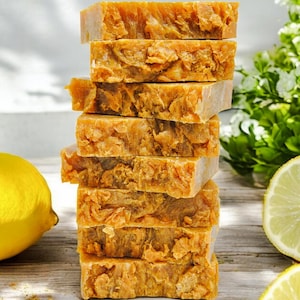 Turmeric Face Soap |Turmeric Honey & Lemon Facial Bar
