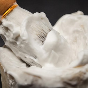 Bay Rum Artisan Wet Shave Soap - Rich Lather, Natural Handmade Shaving Soap for Smooth Razor Glide, Men&#39;s Grooming Gift| Soap Puck