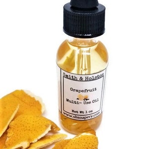 Grapefruit Peel Multi Use Oil for Hair, Nails and Body